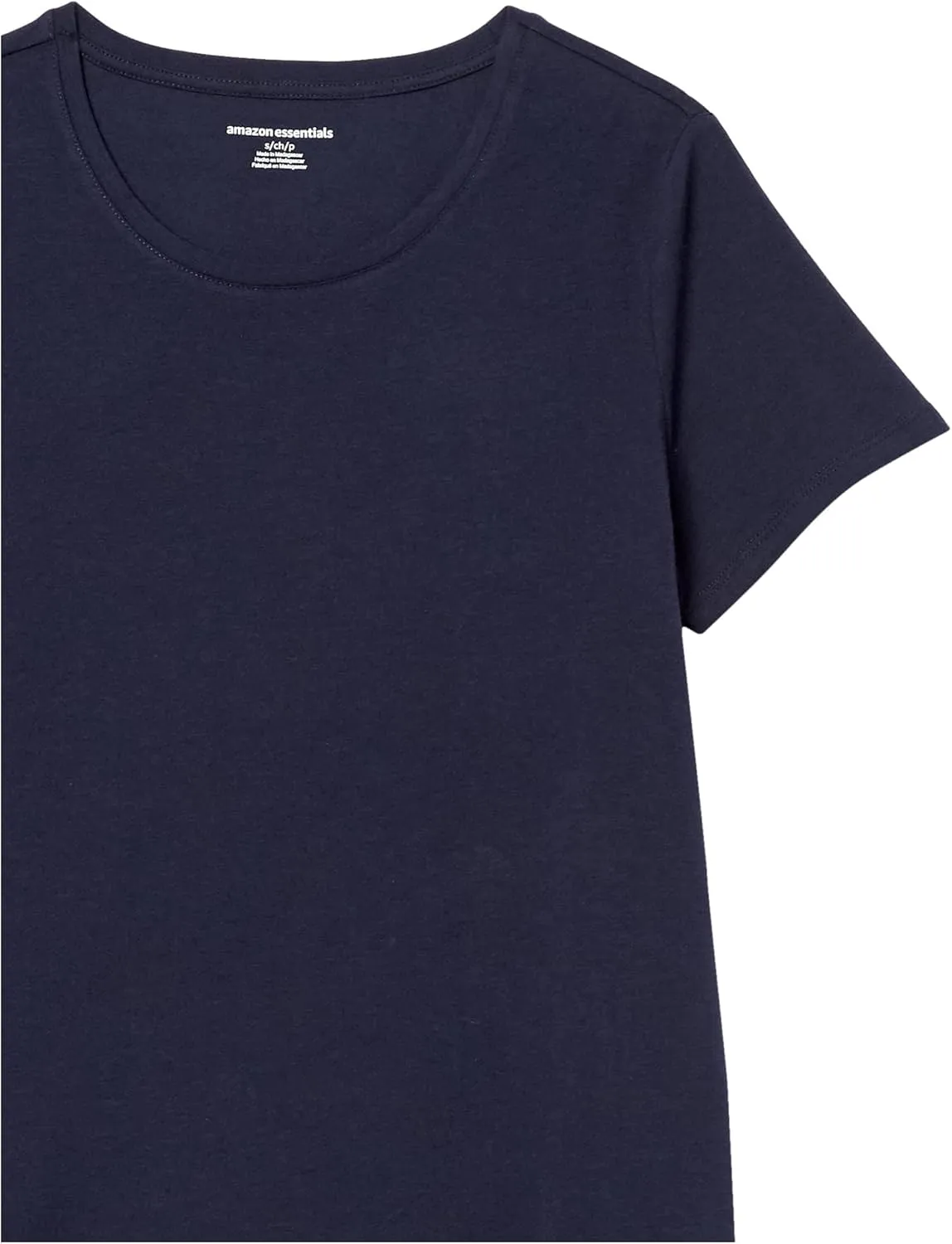 Amazon Essentials Women's Classic-Fit Short-Sleeve Crewneck T-Shirt, Multipacks