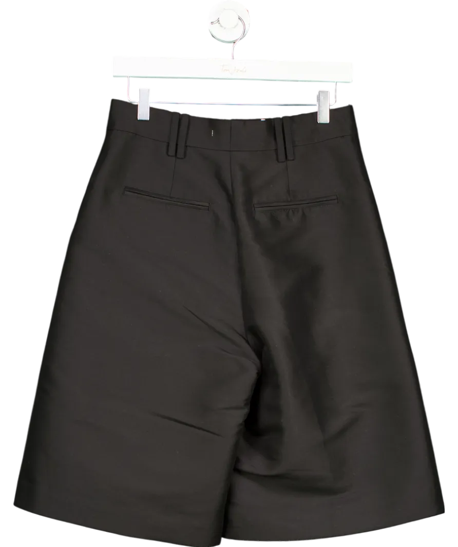 Arket Black Sculptural Shorts UK 8