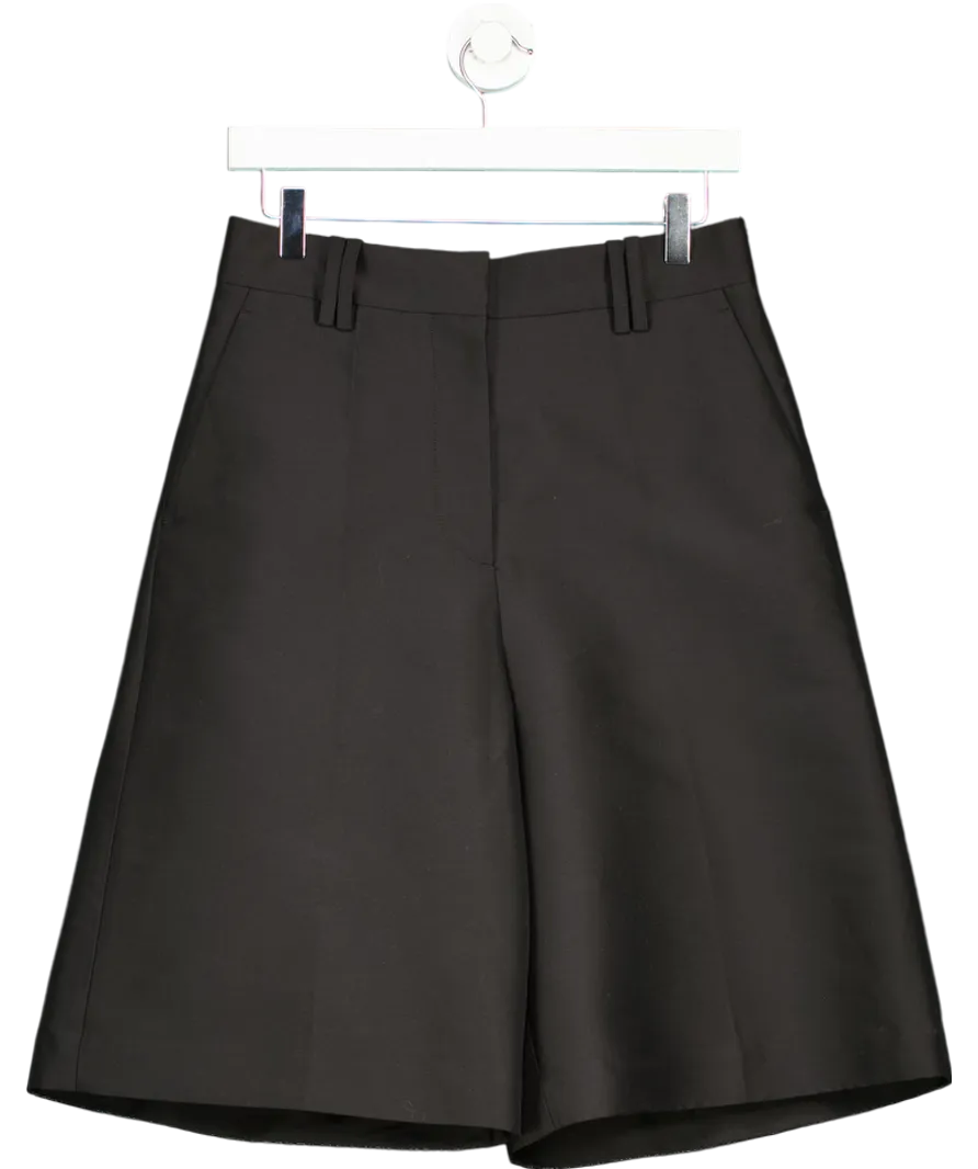 Arket Black Sculptural Shorts UK 8