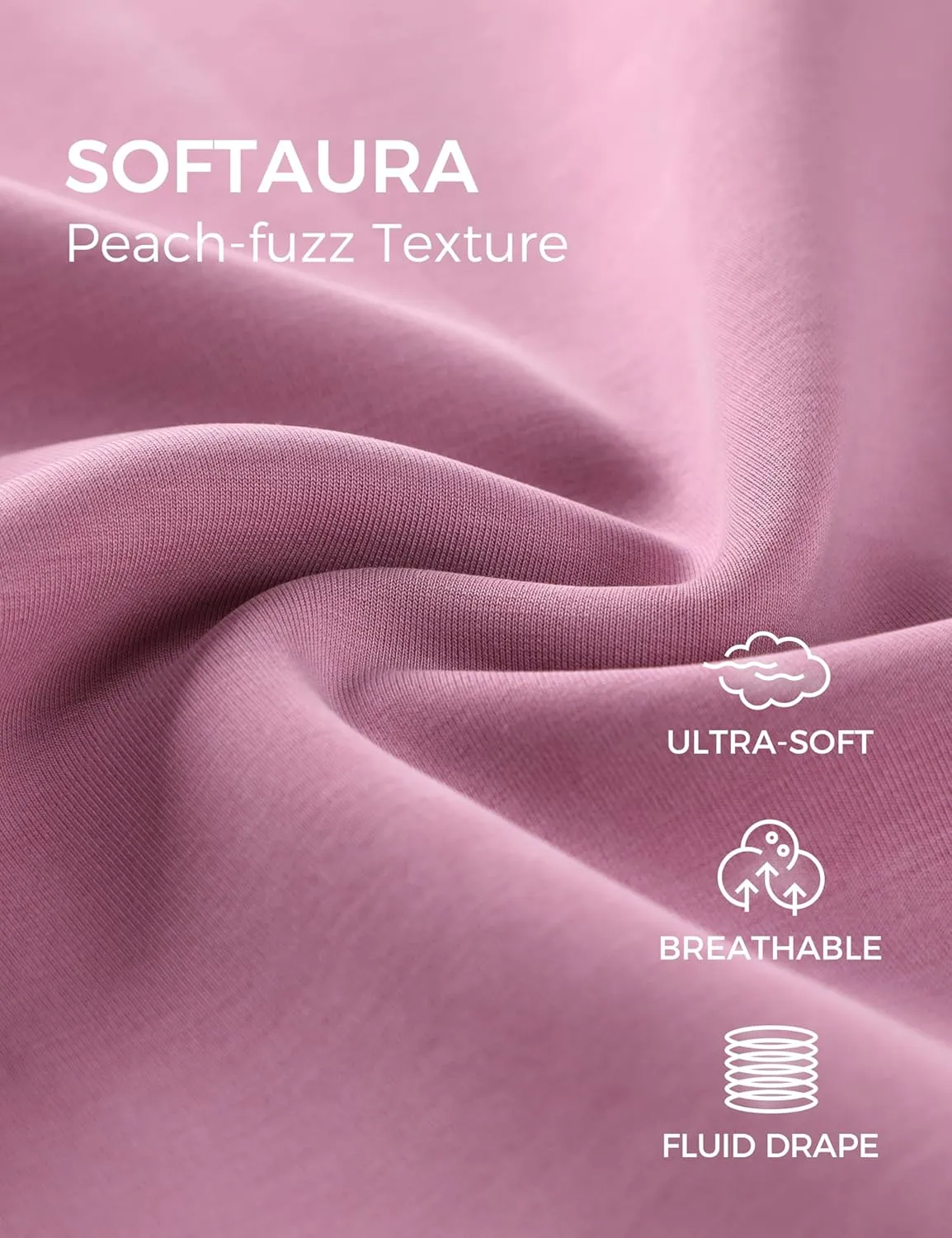 CRZ YOGA Womens SoftAura Full Zip Up Hoodie Workout Casual Hooded Sweatshirt Long Sleeve Athletic Jacket