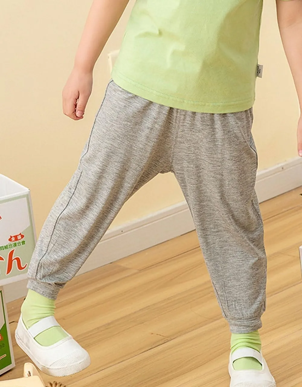 Enfants Chris Baby Toddler Little & Big Boys Girls Rayon Blend Harem Pants Joggers 18 Months - 7 Years