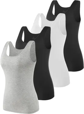 Vislivin Womens Supersoft Camisole Stretch Casual Tank Tops